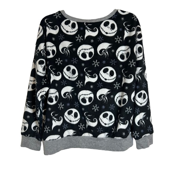 DISNEY Nightmare Before Christmas Fleece Pajama Top L - Picture 5 of 5